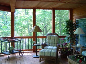 Screened in Porch St. Louis