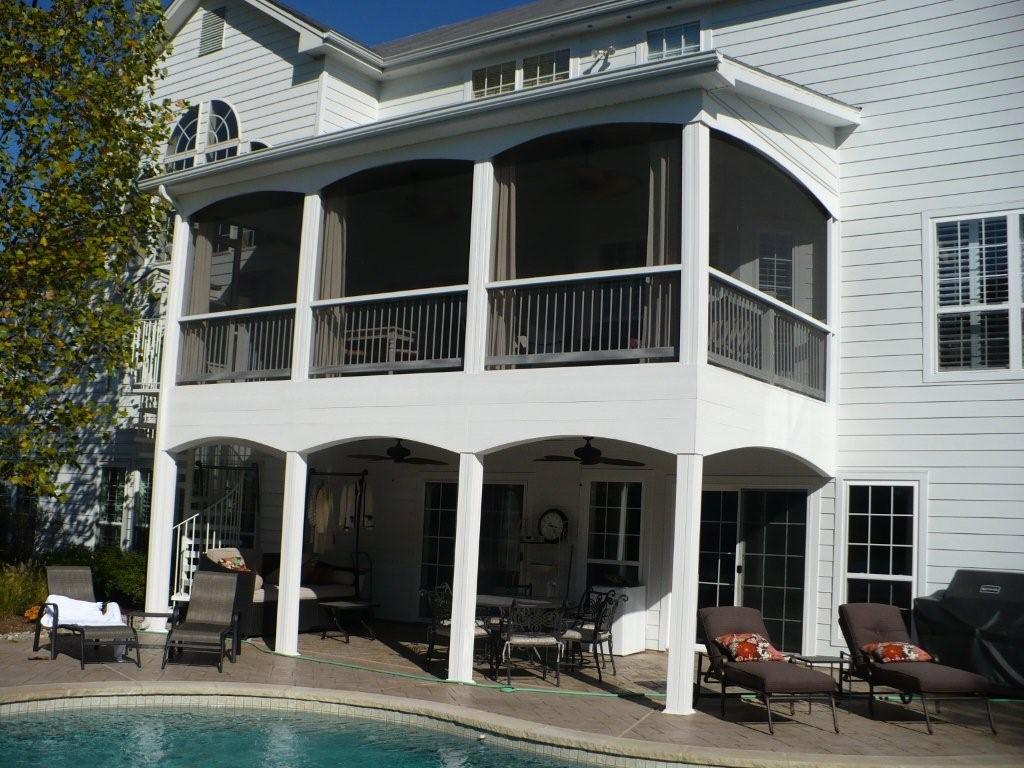 second story screen room