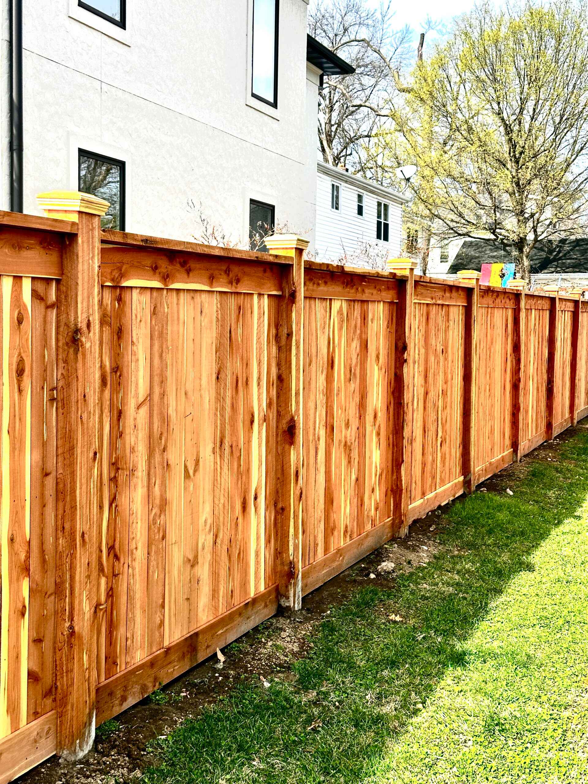 Prestige Cedar Wood Fence