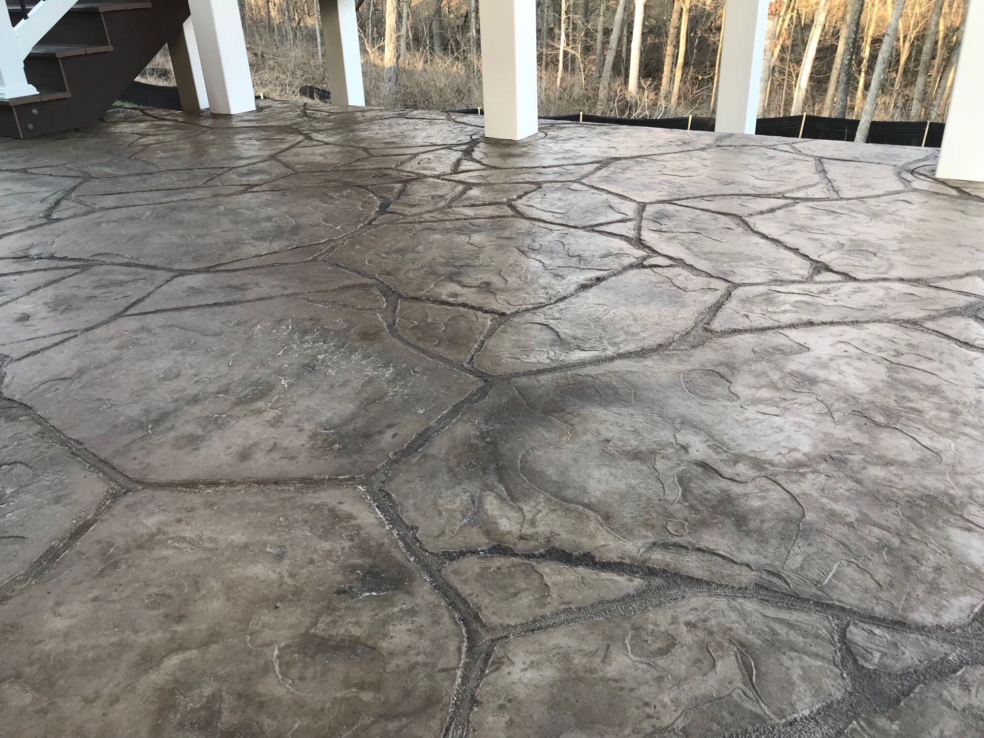 Stamped Concrete Patio in St. Louis