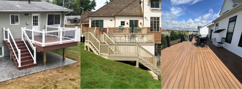 Collage of Chesterfield Fence and Deck Deck's in St. Louis MO