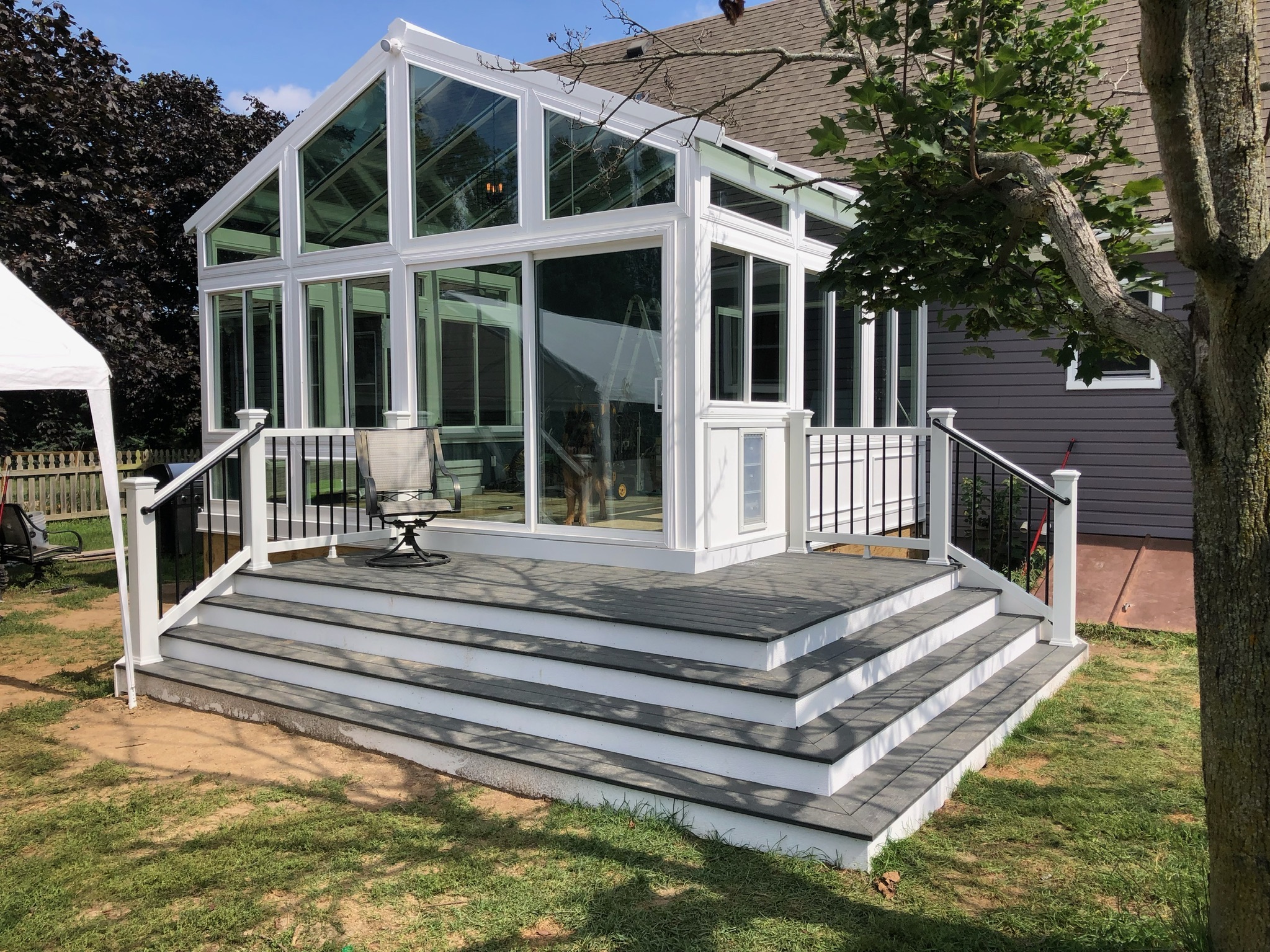 Outside view of a conservatory in St. Louis