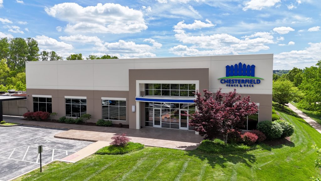 Chesterfield fence and deck office building